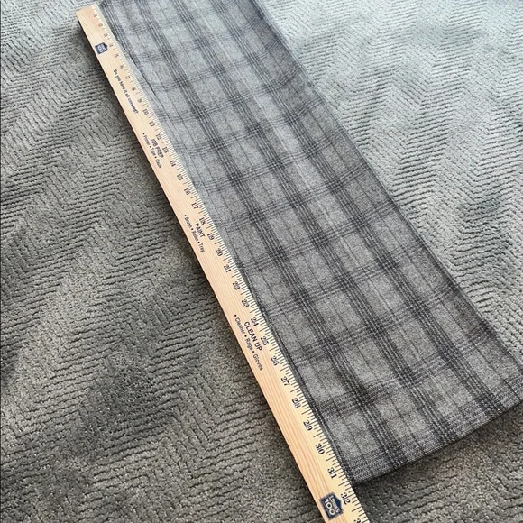 Dolce & Gabbana Plaid Tailored Pants Brown Gray Straight Leg Women Italy - Picture 10 of 13